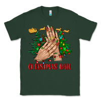 Sports Green christmas nail bbs Classic Tee - BundleAndBundleShop