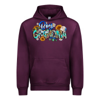 Mauve Wine boy grandma Urban Hoodie - CowhideDigitalArt