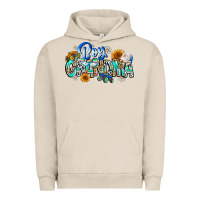 Pigment French Oak boy grandma Urban Hoodie - CowhideDigitalArt