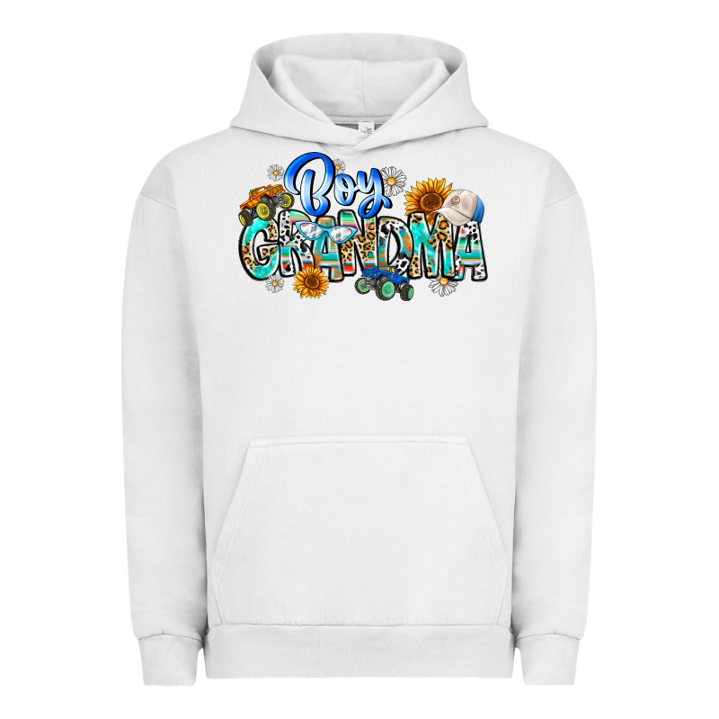 Boy Grandma Urban Hoodie by CowhideDigitalArt | Teevron