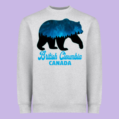 British Cloumbia Canada Heavyweight Sweatshirt Designed By Bettercallsaul