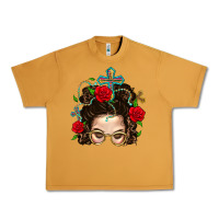 Peanut Butter Messy Bun Mom Faith And Rose Urban Heavy Tee - BundleAndBundleShop