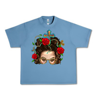 Messy Bun Mom Faith And Rose Urban Heavy Tee | Teevron