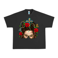 Pigment Black Messy Bun Mom Faith And Rose Urban Heavy Tee - BundleAndBundleShop