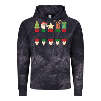 Cloud Black add your personalization christmas pencils Vintage Hoodie - MaliasSmallBusiness