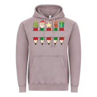 Vintage Zinc add your personalization christmas pencils Vintage Hoodie - MaliasSmallBusiness