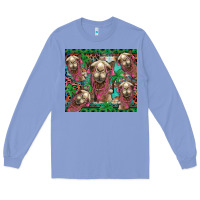 Colony Blue camel face Long Sleeve Tee - BarkalooDesign