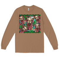 Toasted Coconut camel face Long Sleeve Tee - BarkalooDesign
