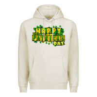 Oatmeal Heather Happy St. Patrick's Day Premium Hoodie - HowdyJamesFarm