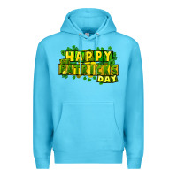 Ocean Blue Happy St. Patrick's Day Premium Hoodie - HowdyJamesFarm