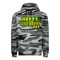 Slate Camo Happy St. Patrick's Day Premium Hoodie - HowdyJamesFarm