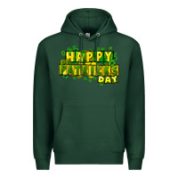 Sports Green Happy St. Patrick's Day Premium Hoodie - HowdyJamesFarm