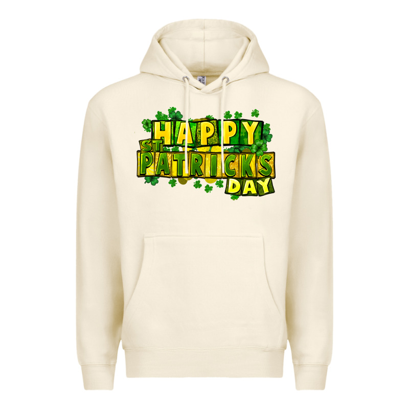 Happy St. Patrick's Day Premium Hoodie by HowdyJamesFarm | Teevron