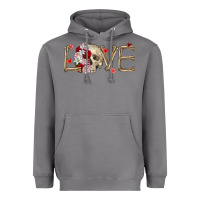 Storm Skull love Valentine's Day Heavyweight Hoodie - FaDigitalArtStudio