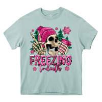 Arona freezing to death winter skull Heavy Core Tee - Jasminsmagicworld