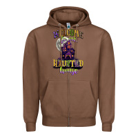 Chestnut welcome to our haunted house Zipper Hoodie - CowGirlArtShop