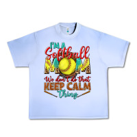 Grape Ice I'm a Softball mom we don't do that keep calm Urban Heavy Tee - BundleAndBundleShop