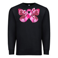 Black Cancer butterfly Premium Sweatshirt - FaDigitalArtStudio