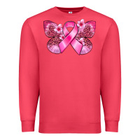 Cardinal Cancer butterfly Premium Sweatshirt - FaDigitalArtStudio