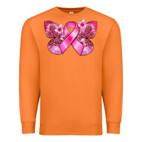 Carrot Cancer butterfly Premium Sweatshirt - FaDigitalArtStudio
