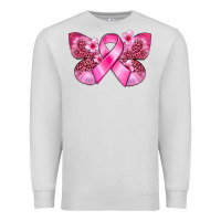 Dove Grey Cancer butterfly Premium Sweatshirt - FaDigitalArtStudio