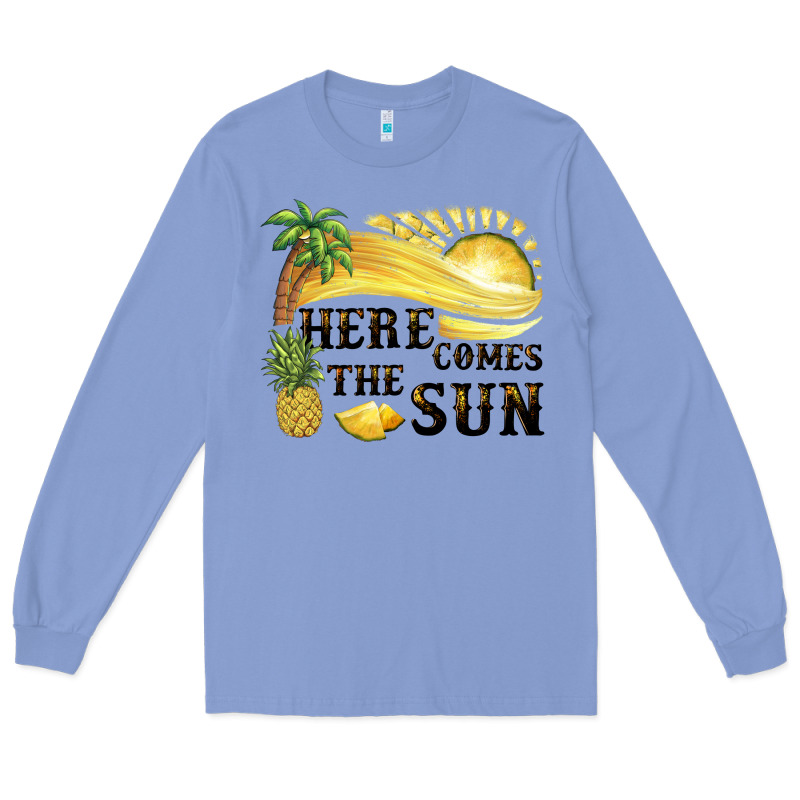 Here Comes The Sun Long Sleeve Tee by BarkalooDesign | Teevron