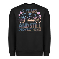 Black 9 Years And Still Enjoying The Ride Heavyweight Sweatshirt - Bettercallsaul