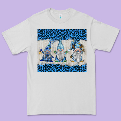 Snowy Christmas Gnomes Premium Tee Designed By Barkaloodesign