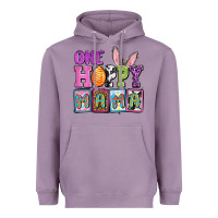 Lavender Easter Day One hoppy mama Heavyweight Hoodie - OliviaCreatesArt