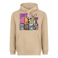 Mushroom Easter Day One hoppy mama Heavyweight Hoodie - OliviaCreatesArt