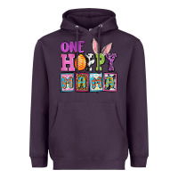 Plum Easter Day One hoppy mama Heavyweight Hoodie - OliviaCreatesArt