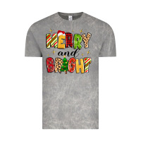 Cloud Rock merry and bright Vintage Tee - MaliasSmallBusiness