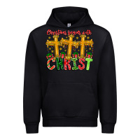 Black christmas begins with christ Urban Hoodie - CowhideDigitalArt