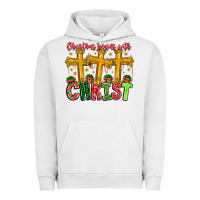 Pigment Lunar Rock christmas begins with christ Urban Hoodie - CowhideDigitalArt