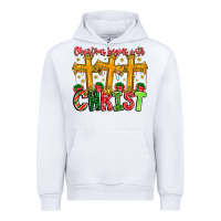White christmas begins with christ Urban Hoodie - CowhideDigitalArt