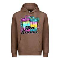 Chestnut tea junkie Premium Hoodie - JahusDesignShop