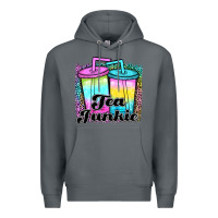 Rock tea junkie Premium Hoodie - JahusDesignShop