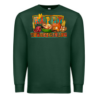 Happy Thanksgiving Premium Sweatshirt | Teevron