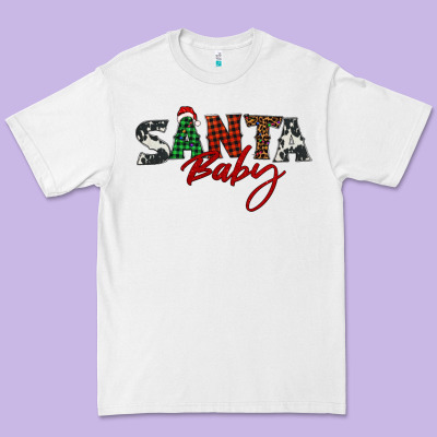 Santa Baby Premium Tee Designed By Barkaloodesign
