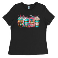 Nurse Fuel Coffee Ladies Tee | Teevron