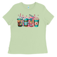 Matcha nurse fuel coffee Ladies Tee - Jasminsmagicworld
