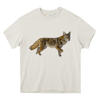 Cream coyote Heavy Core Tee - LillyAllenDesigns