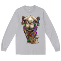 Moon Dust tie dye camel Long Sleeve Tee - BarkalooDesign