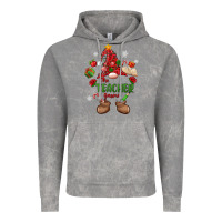 Cloud Rock the teacher gnome christmas Vintage Hoodie - MaliasSmallBusiness