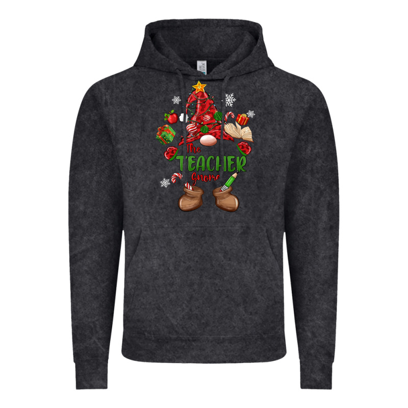 The Teacher Gnome Christmas Vintage Hoodie by MaliasSmallBusiness | Teevron