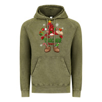 Vintage Olive the teacher gnome christmas Vintage Hoodie - MaliasSmallBusiness