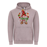 Vintage Zinc the teacher gnome christmas Vintage Hoodie - MaliasSmallBusiness