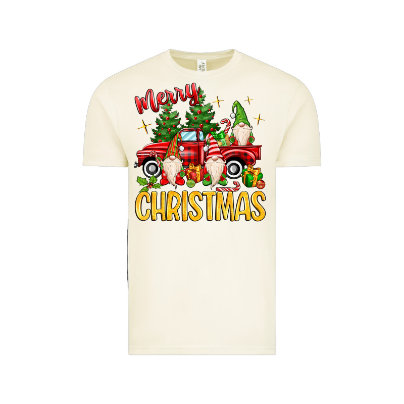 Merry Christmas Gnomes Truck Vintage Tee by MaliasSmallBusiness | Teevron