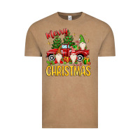 Vintage Coffee merry christmas gnomes truck Vintage Tee - MaliasSmallBusiness