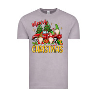Vintage Zinc merry christmas gnomes truck Vintage Tee - MaliasSmallBusiness